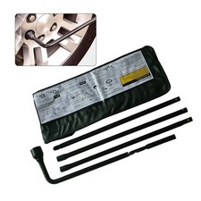 Spare Tire Jack Handle and Wheel Lug Wrench Tool Kit for Chevy Silverado/GMC