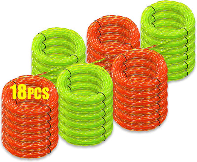 18 Pack (AL2420PD) Twisted Trimmer Lines Compatible with All EGO 15  String Trim