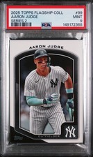 AARON JUDGE #99 YANKEES MVP 2025 TOPPS FLAGSHIP SERIES 2 COSTCO EXCLUSIVE PSA 9
