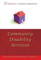 Community Disability Services An Evidence-Based Approach To Practice Taschenbuch