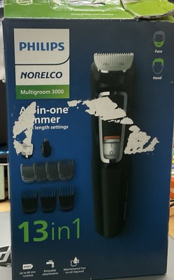 Philips MG374040 Norelco 3000 Trimmer OPEN BOX
