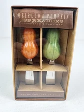 Williams Sonoma Pumpkin Spreaders for Dips and Spreads Fall Thanksgiving New