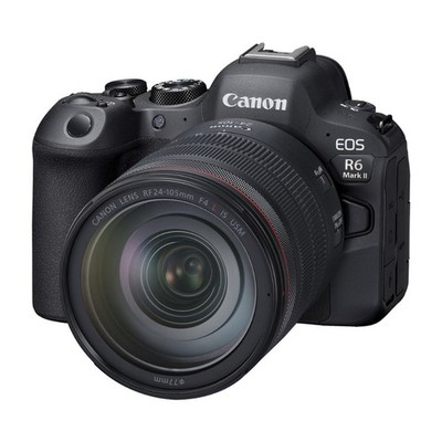 Canon EOS R6 Mark II Mirrorless Camera 24-105mm f/4 L IS USM Lens Vlogger PRO