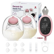 Breast Pump Hands Free D6, Ultra-Lightweight Wearable Breast Pump Brand New
