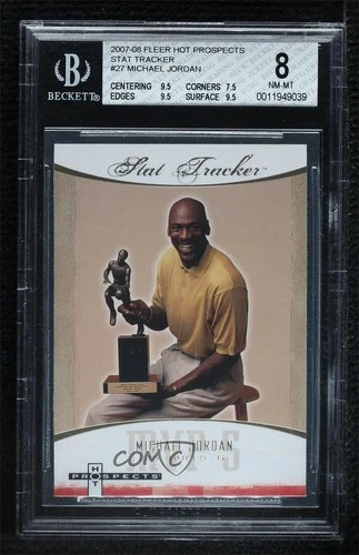 Jordan 2007 Fleer Jordan #ST-27