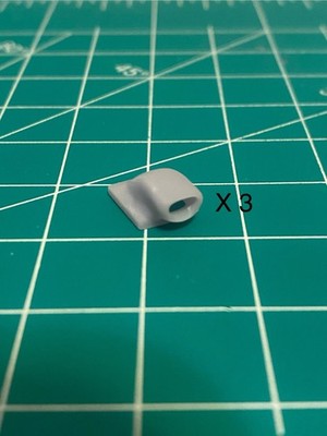 1/64 Scale Vintage Drag Racing Hood Scoops X3 Pieces For Hotwheels Custom Build