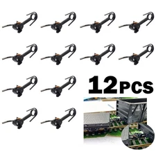12pcs HO scale Knuckle Couplers with Spring 20mm E-Z Magnetic Railway Coupling