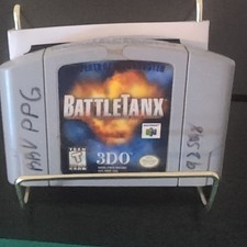 Authentic tested works Vintage Retro N64 Blockbuster 3DO BattleTanx Nintendo 64