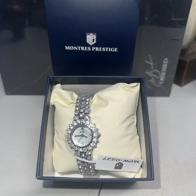 Montres Prestige X Invicta Women's Watch MPW-0227 Crystal Band/Case Sparkle Face