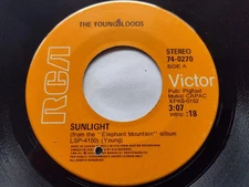 CANADA!!! THE YOUNGBLOODS Sunlight / Trillium 1971 RCA 45