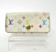 Authentic LOUIS VUITTON Monogram Multicolor Multicles 4 Ring Key Case F 49408