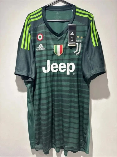 BNWT Juvenus 2017/18 Goalkeeper Football Shirt Adidas XL Scudetto Rare