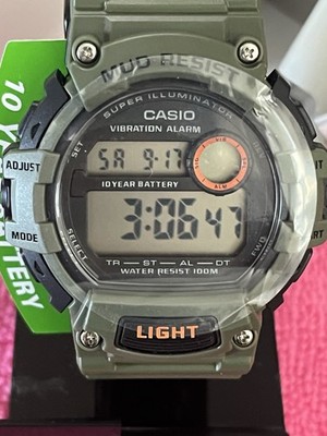 Casio Men's TRT110H-3AVCF Watch Mud Resistant, 100M Water Resistant, New Box+