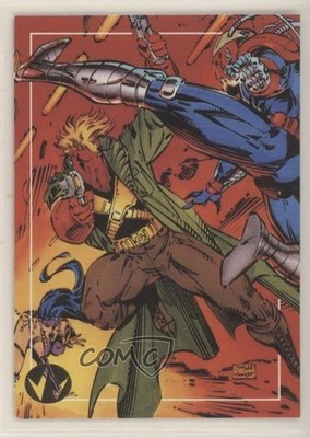 1993 Topps Jim Lee's WildCats Covert Action Teams Grifter and Voodoo #58 00gy