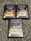 Blaze Evercade 3 Game Lot Bundle- Atari, interplay, Data East Tested Works Great