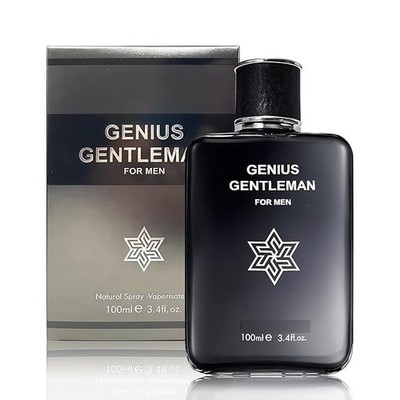 Genius Gentleman Cologne Men EAU DE PARFUM Long Lasting Fragrance Extra 3.4 Oz