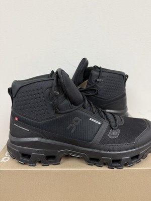 On Cloudrock Mid Waterproof Size US M 14 Hiking Boots Men's New