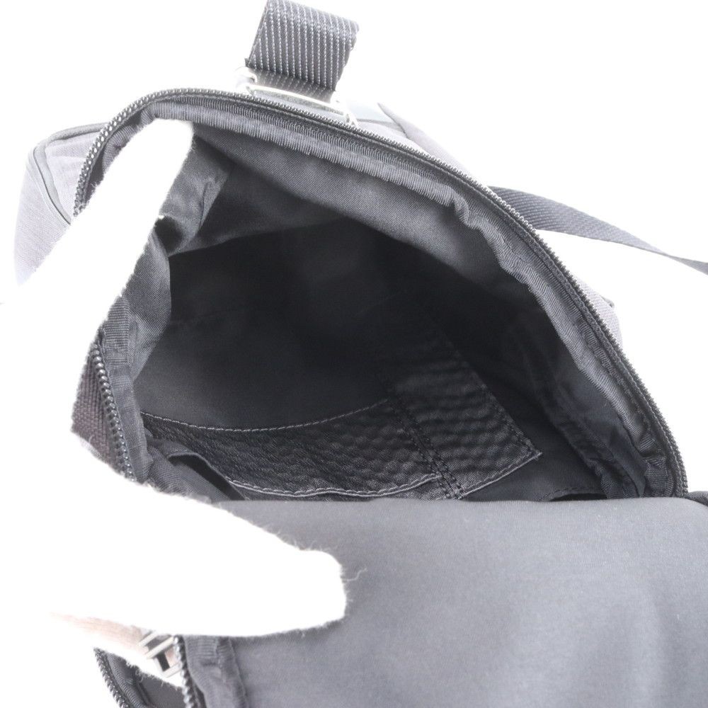 TUMI Leather 2-Way Body Bag with Tracer Tag Grey Black Men’s Backpack image 9