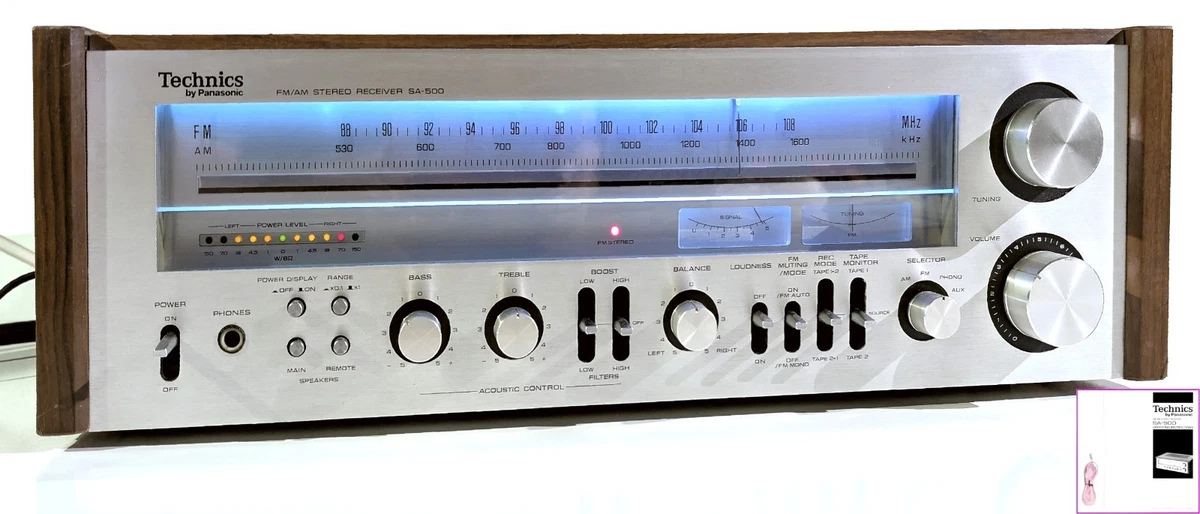Винтажные стереоресиверы Technics - огромный выбор по лучшим ценам