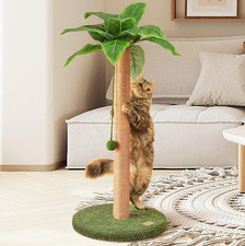 Cat Scratching Post 33 Inch Tall Cat Scratcher for Indoor Cats Adults,Small Cat
