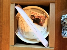 Our Place Handmade Bamboo Natural Wooden Steamer 10” Brand New Open Box