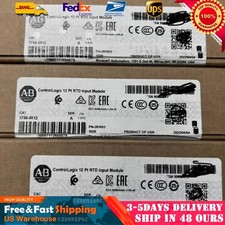 Sealed AB 1756-IR12 /A ControlLogix Non-Isolated RTD Input 1756IR12 US Free Tax
