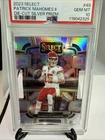 2023 Panini Select - Concourse Patrick Mahomes II #49 Silver Prizm Die-Cut