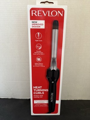 Revlon Perfect Heat 3/4'' Ceramic Curling Iron Silky Smooth Tight Curls