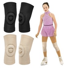 Shappy 2 Pair Figure Ice Skating Knee Pads Gel Dance Cushion Support Brace M
