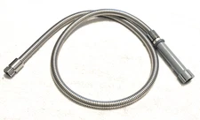 T&S Brass B-0060-H 60" Pre-Rinse Flexible Stainless Steel Hose w/ Gray Handle