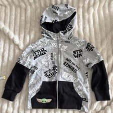 Marvel Star Wars Toddler Zip Up Hoodie Size 4T Children  s Kids, The Child Yoda