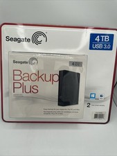 Seagate Backup Plus 4TB USB 3.0 desktop drive New