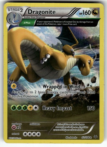 Dragonite 52/108 Roaring Skies Holo Rare