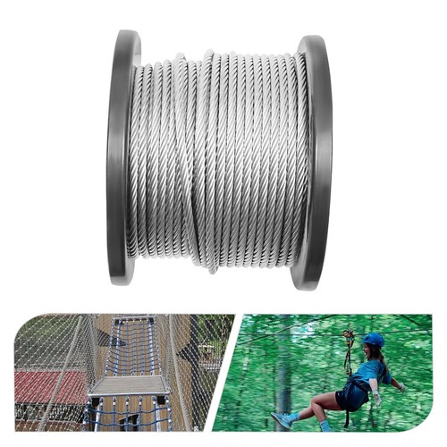 T304 Stainless Steel Cable 1/4"x 150ft Marine Grade Deck Cable Railing 7x19 - Picture 19 of 22