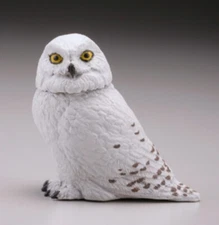 Kaiyodo Museum Capsule Q Japan Exclusive Snowy Owl Bird Mini PVC Figure