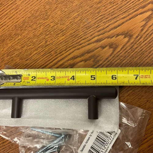 Lot Of 10 Jeffrey Alexander 152ORB Oil-Rubbed Bronze Pull Handle 6” long 3 3/4cc - Picture 4 of 6