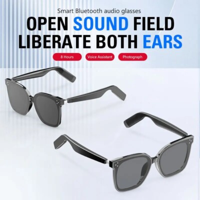 Smart Glasses Bluetooth Call Headset Wireless Music Audio Polarized Sonnenbrille