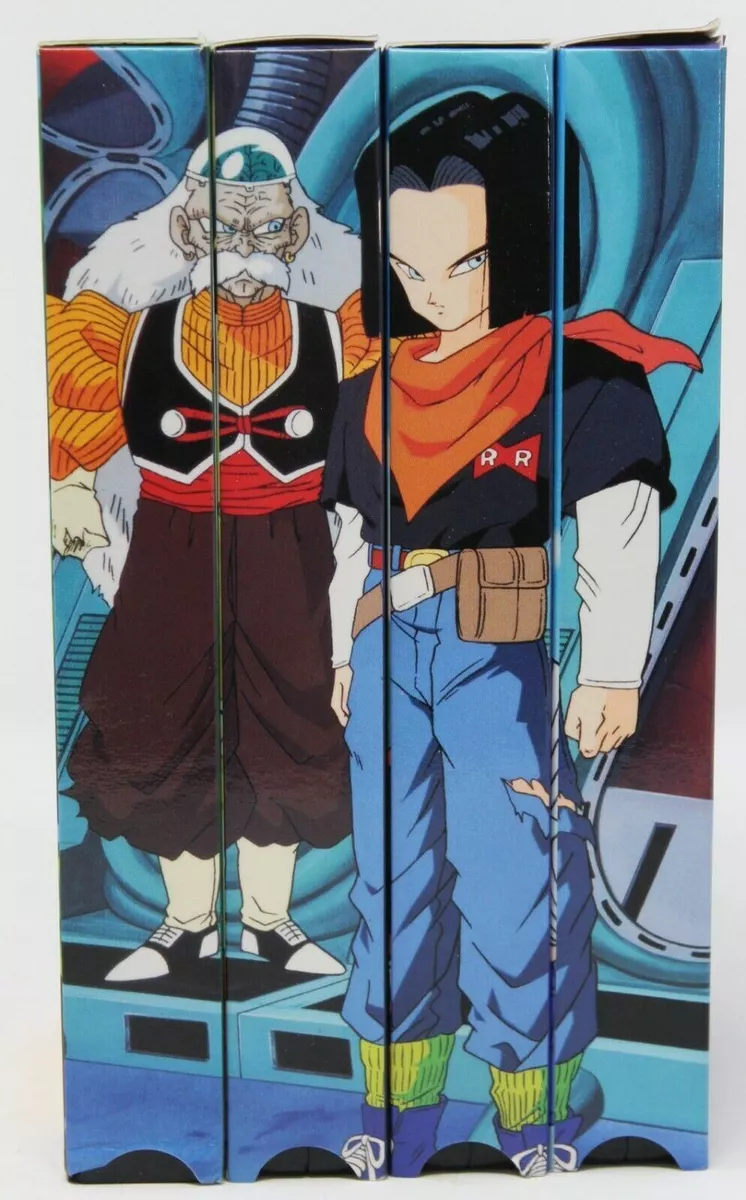 android saga poster, dragon ball z poster, anime poster