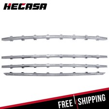 Grill Cover For Chevy Silverado 1500 2019-2022 Snap On Grille Overlay Chrome