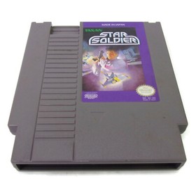 Star Soldier w/ Sleeve CLEANED & TESTED AUTHENTIC NES Nintendo Game Cartridge