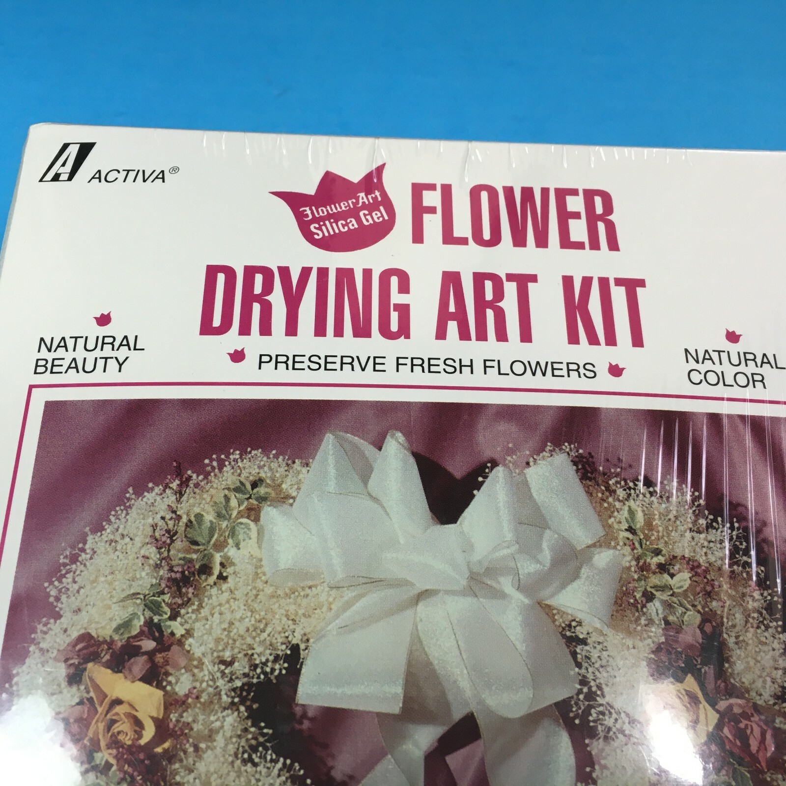 Vintage Flower Drying Art Kit w Activa Flower Power Silica Gel eBay