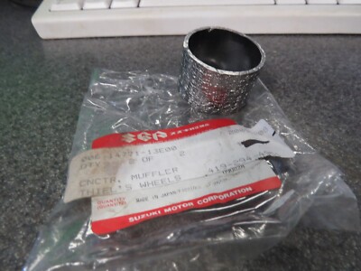 NOS Suzuki Muffler Joint Connector DR350 VL1500 XN85 LT-F500 14771-13E00