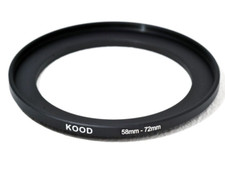 Stepping Ring 58mm - 72mm Step Up ring 58-72mm 58mm to 72mm ring
