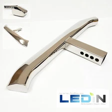 For 2" Receiver Truck Chrome Steel Tow Hitch Step Bar Guard 28" Length Slant SUV