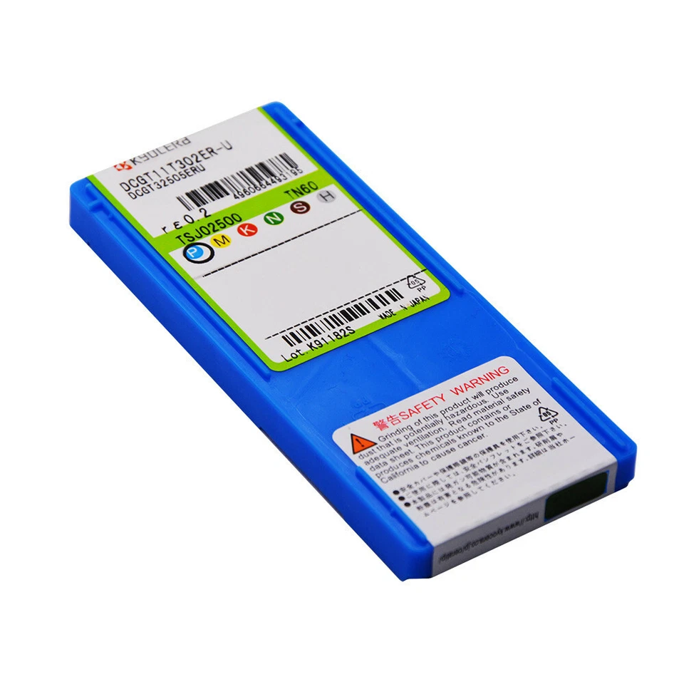 10pcs TN60 DCGT32505ERU DCGT11T302ER-U Cermet Inserts CNC carbide blade - Image 3 of 3