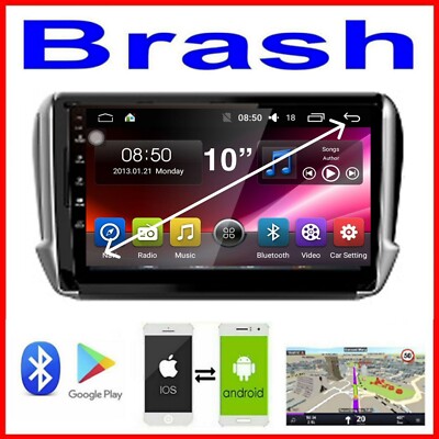 PEUGEOT 208 2012+ 6/128 PROFESSIONAL SERIES GPS CARPLAY ANDROID AUTO 360 CAMERAS