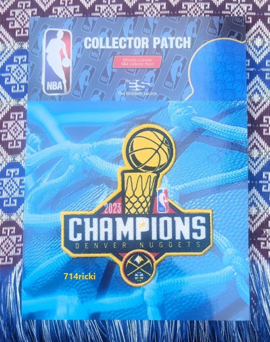 2023 NBA Finals Champions Denver Nuggets Official Patch