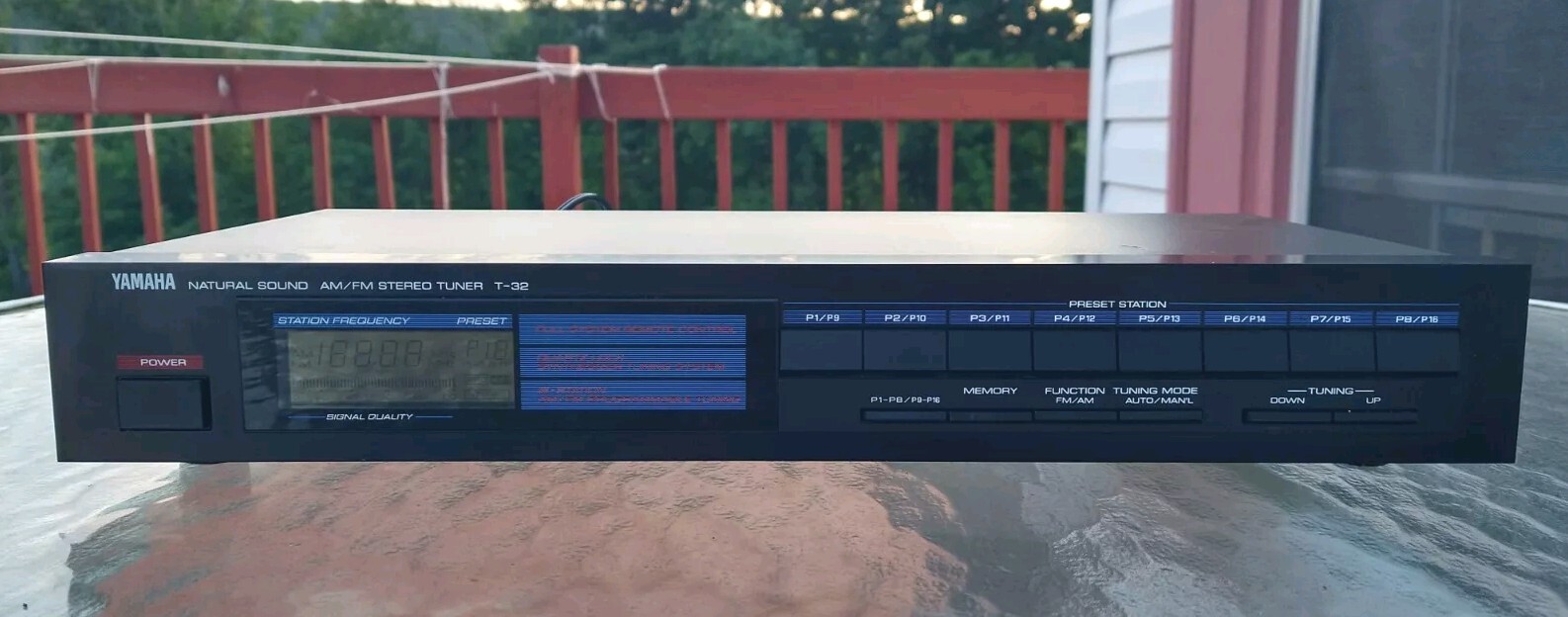 Vintage Yamaha T-32 AM/FM Stereo Tuner Tested