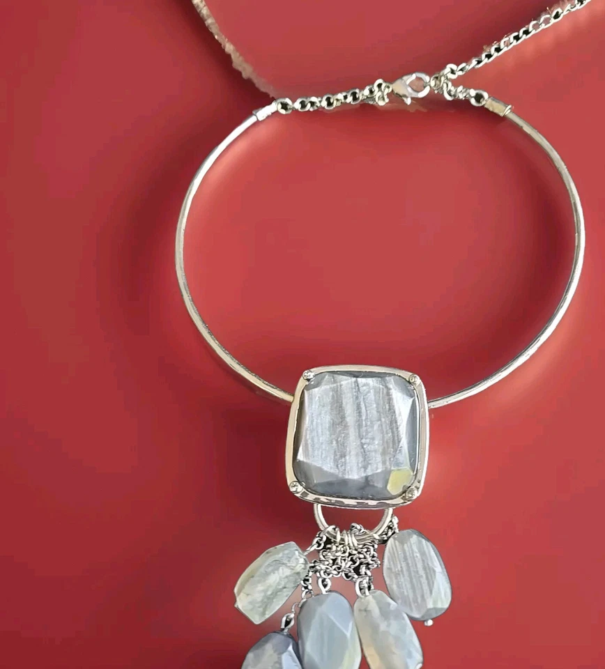 Gargantilha colar vintage fantasia joia Chico aprox 15"   - Imagem 3 de 4