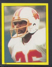 Topps 1982 American Football Sticker No 124 - James Owens, Tampa Bay (T76)